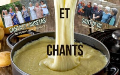 Cuisine et chant : aligot et repas réalisés en commun